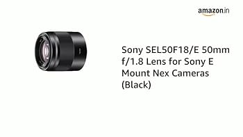 sony SEL50F18 良品 50mm f1.8 Buy Sony SEL50F18 E Mount - APS-C 50mm F1.8 Prime Lens